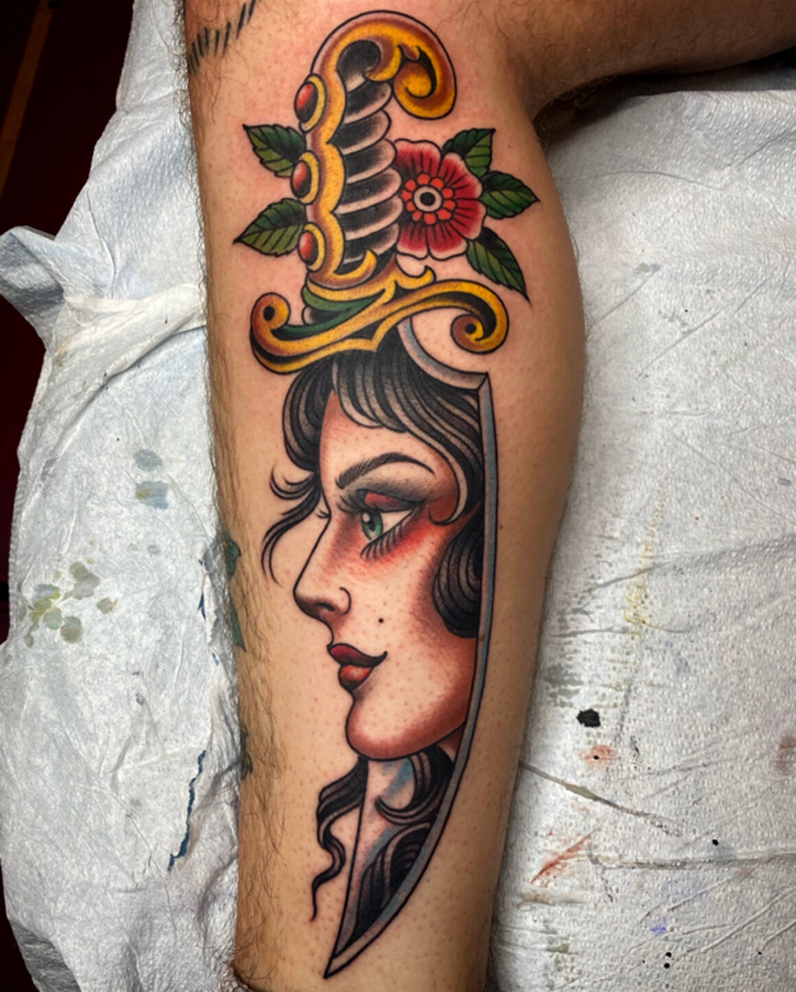 Adam Warmerdam, Dark Horse Tattoo, Los Angeles, USA