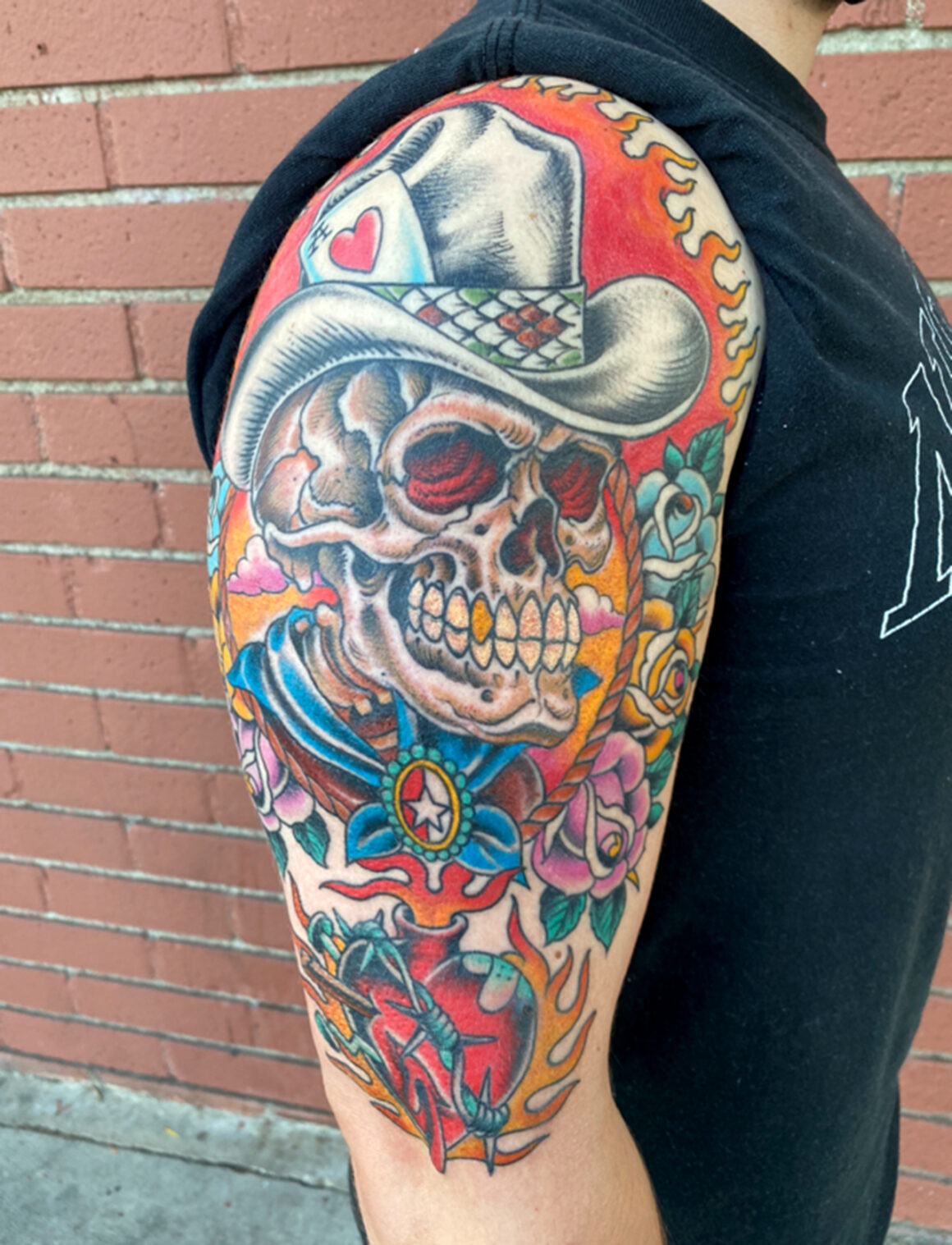 Adam Warmerdam, Dark Horse Tattoo, Los Angeles, USA