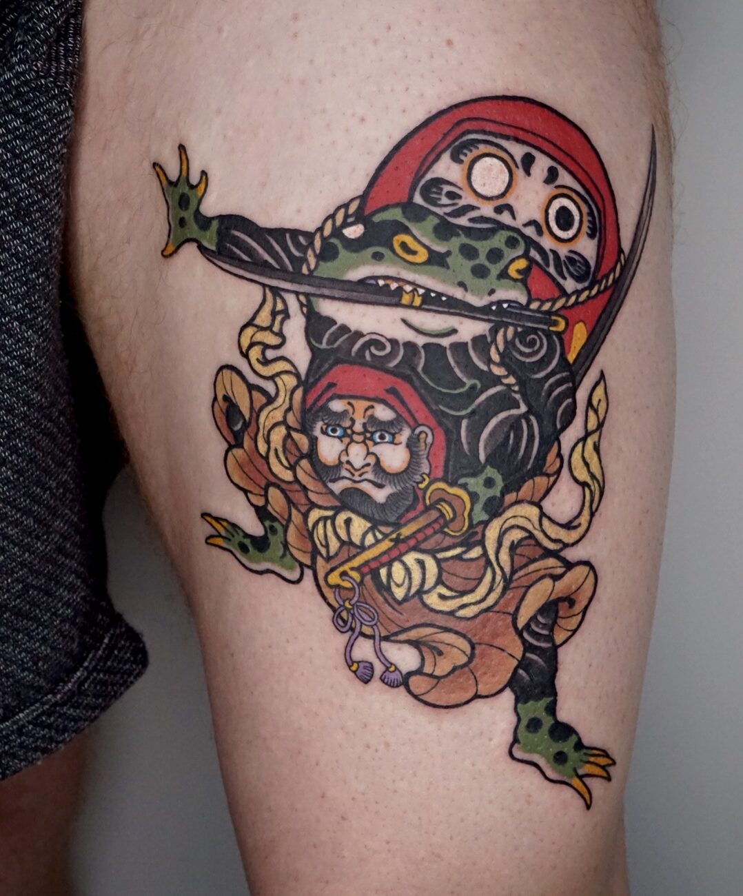 Baki, Qsun and Taymon Tattoo Studios, Busan, South Korea