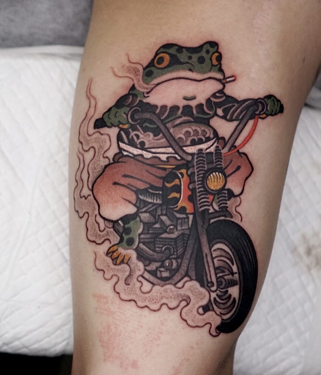Baki, Qsun and Taymon Tattoo Studios, Busan, South Korea