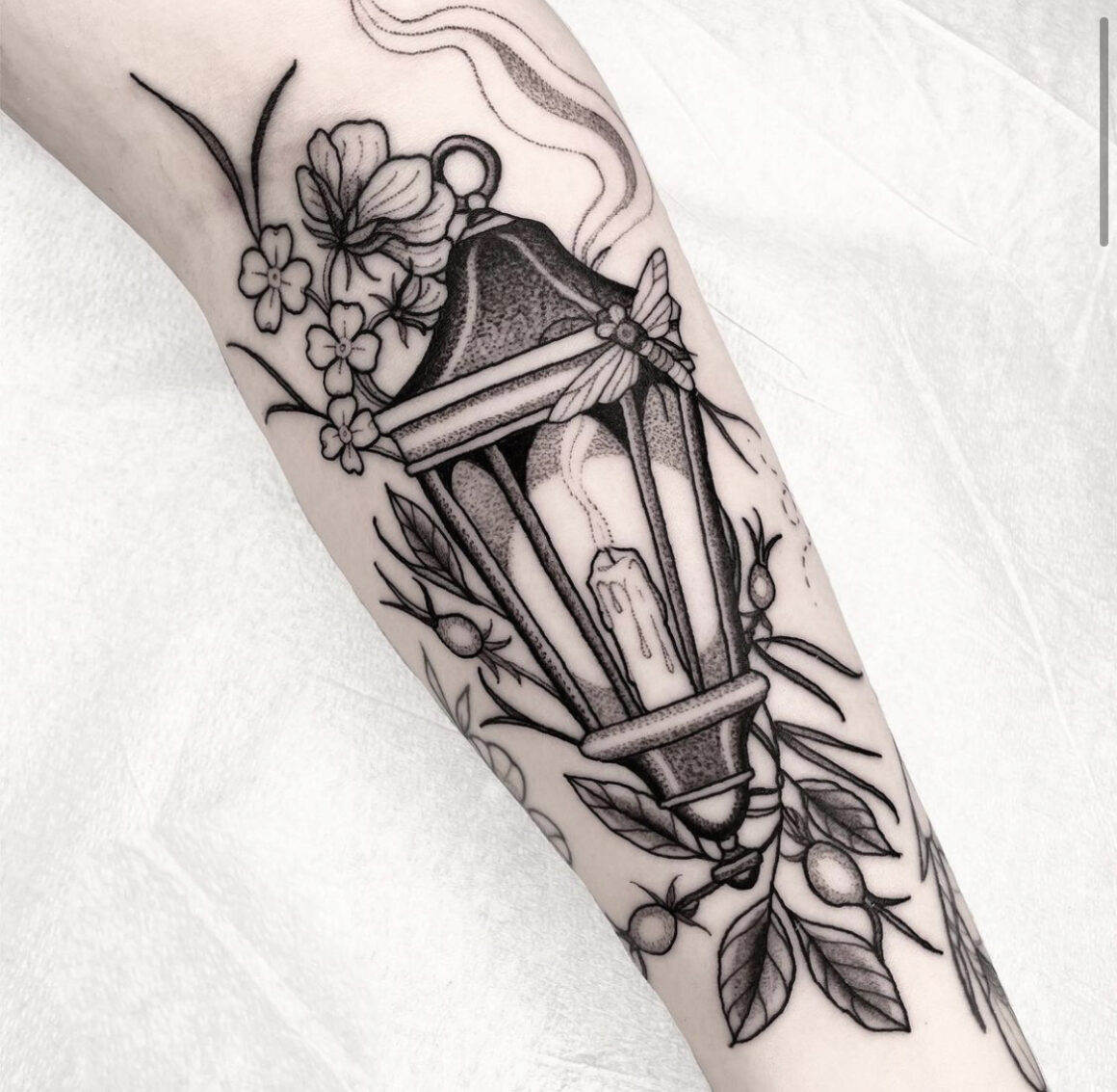Old Fashioned Lantern Tattoo Bronctattooaus