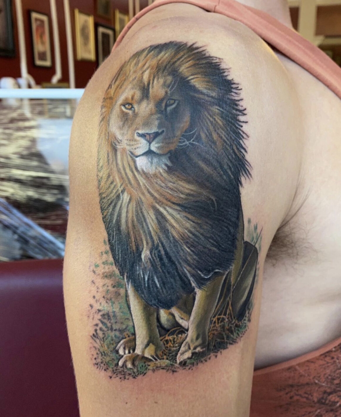 glow in the dark lion tattooTikTok Search