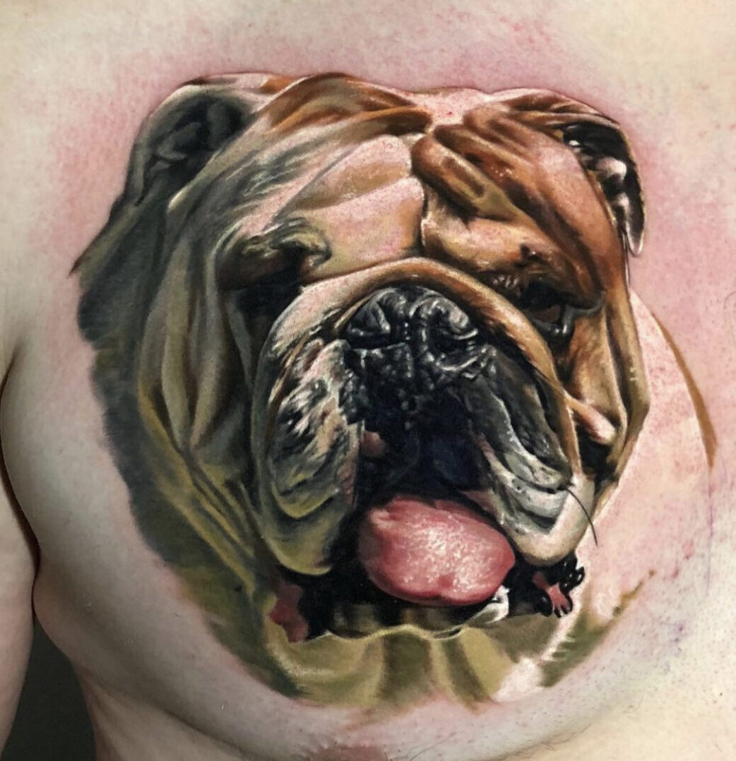 50 French Bulldog Tattoos in Creative Styles  Inku Paw