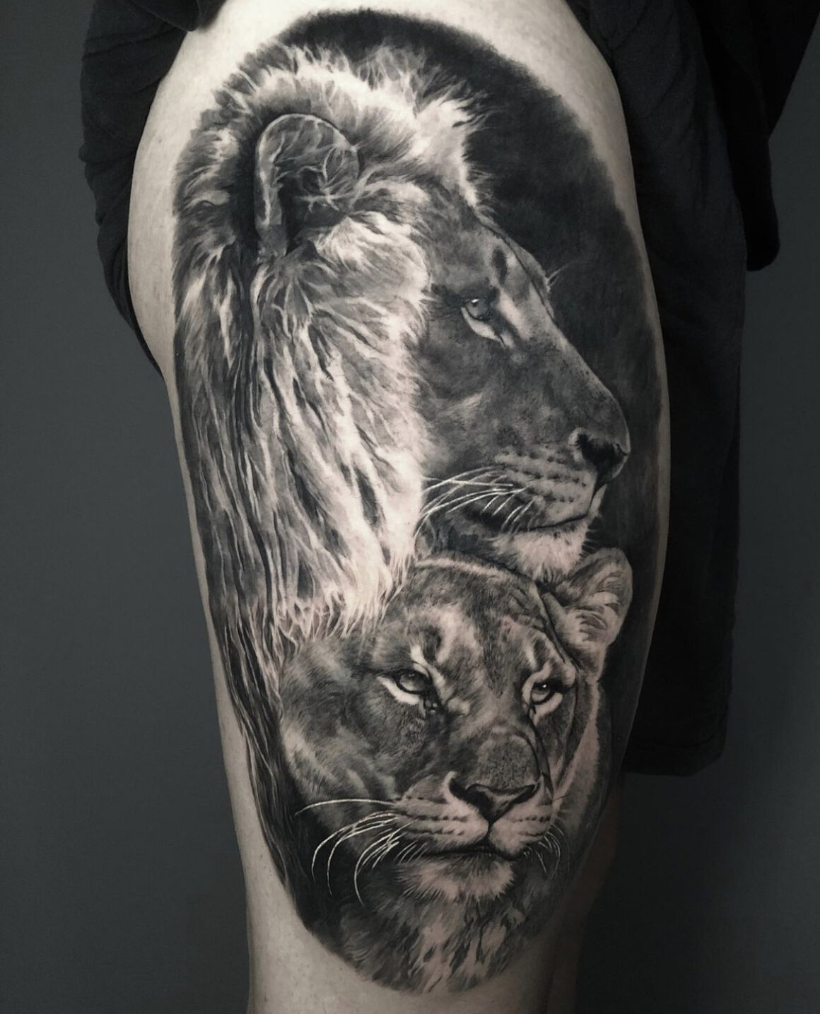 The art of cover up tattoosal liontattoo art tattoo halfsleevetattoo  lion sun darkskin blackand  Half sleeve tattoo Black and grey tattoos  Lion tattoo