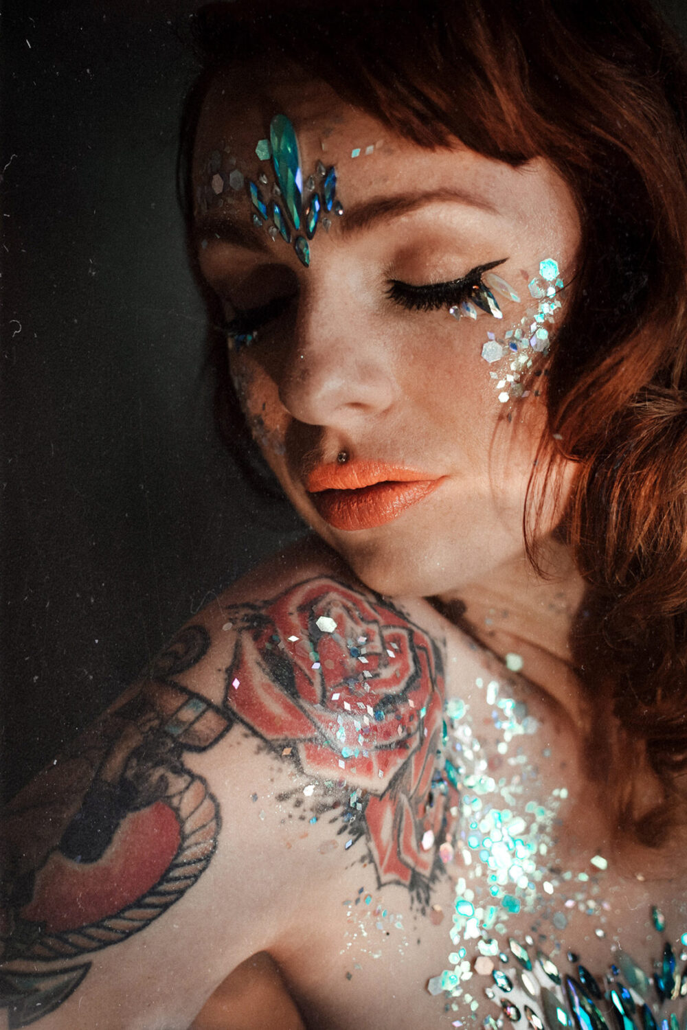 Janine, Tattoo Model