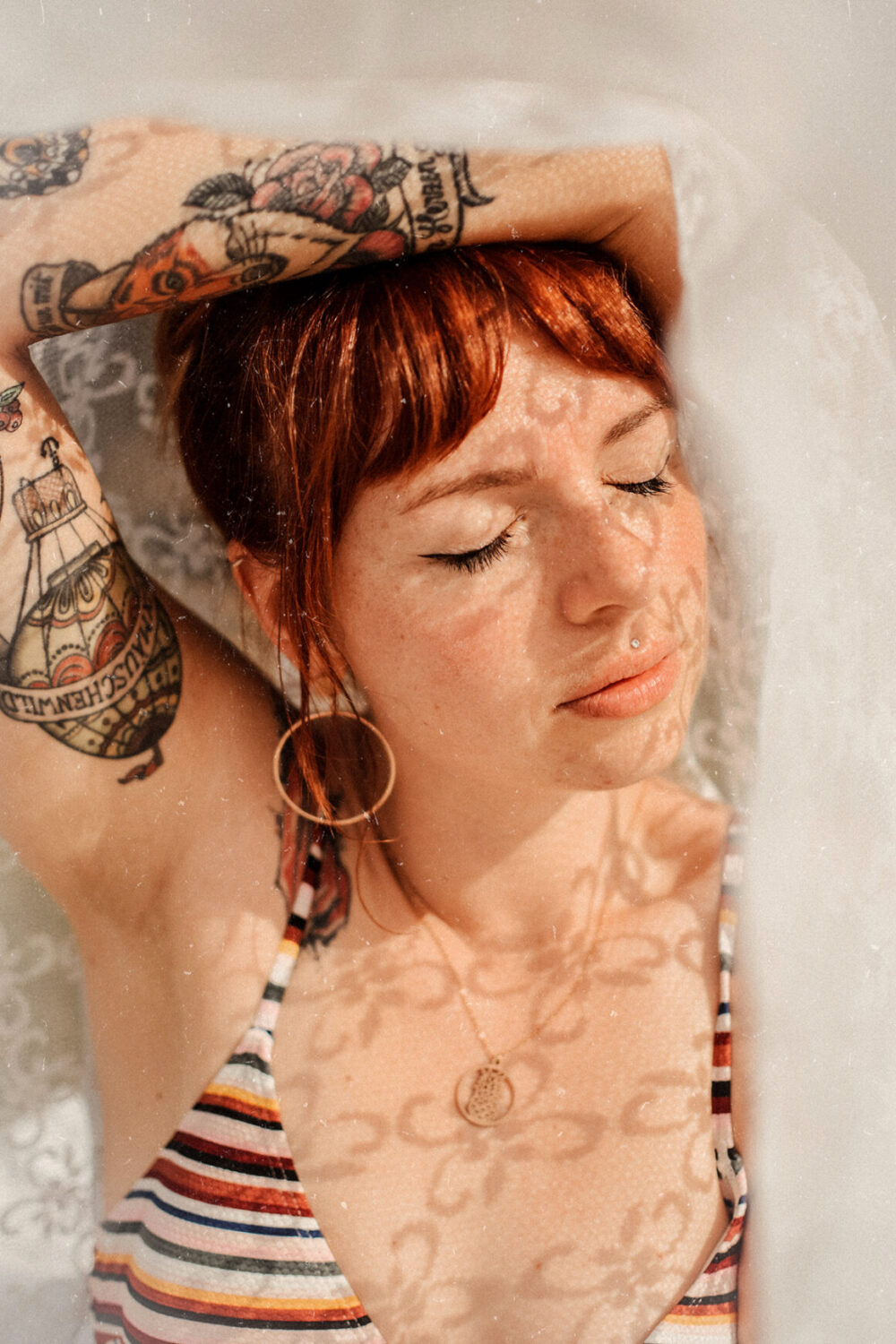 Janine, Tattoo Model