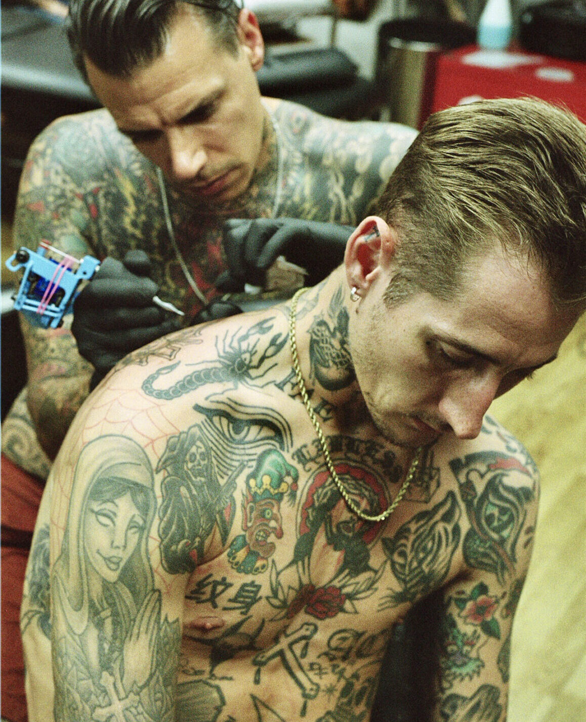 The daily shop life of Frith Street Tattoo captured by Sylwia Swiderska - Tattoo Life