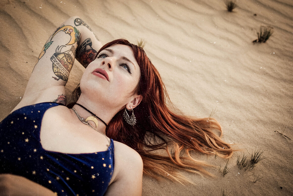 Janine, Tattoo Model