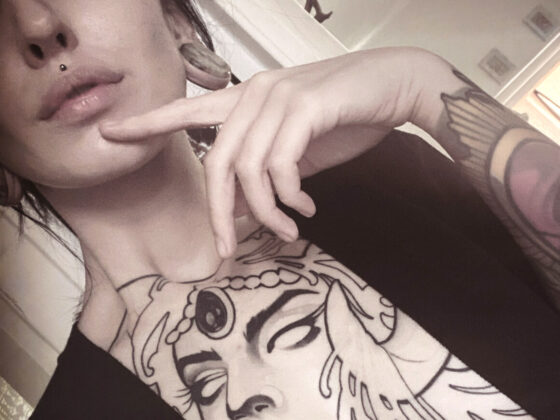 Iris, Tattoo model