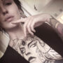 Iris, Tattoo model