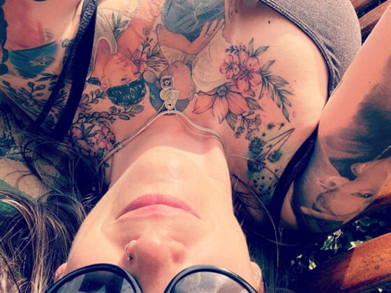 NIkki Crazy Eminem, Tattoo Model