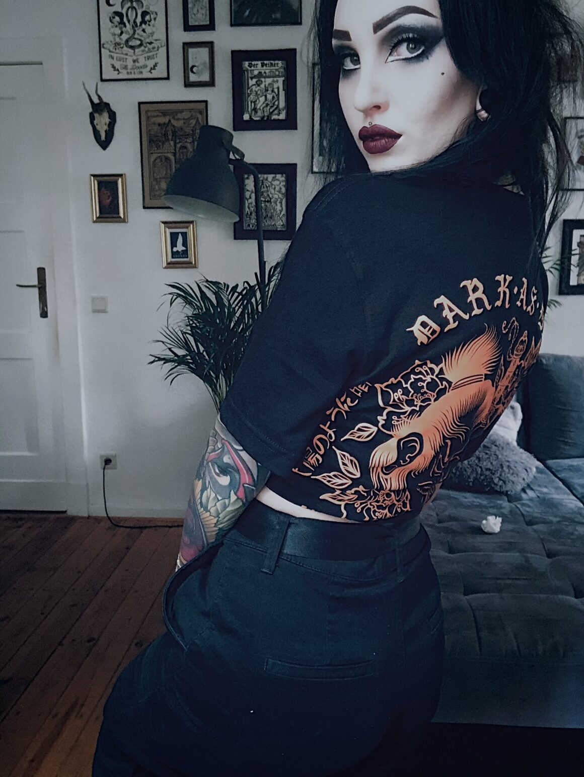 Iris, Tattoo model