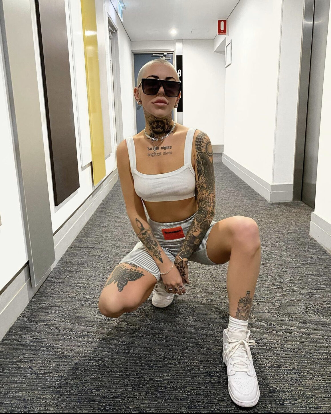 Macey, modelo de tatuaje