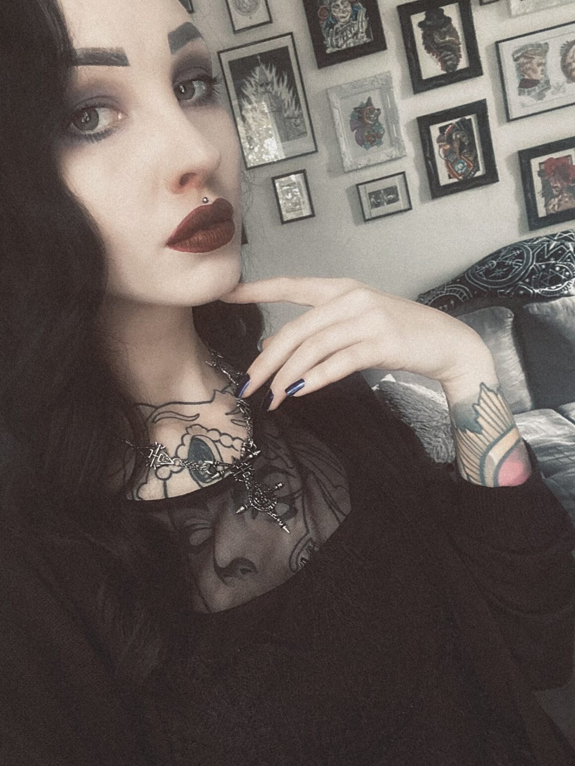 Iris, Tattoo model