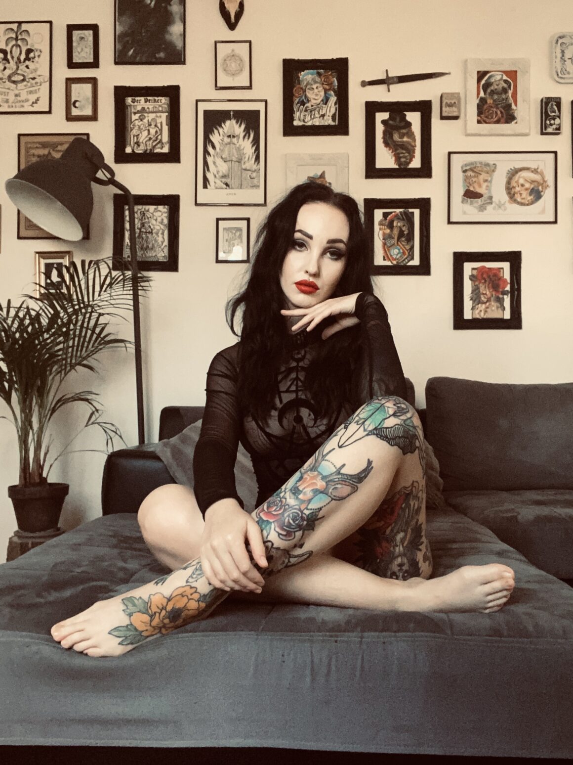 Iris, Tattoo model