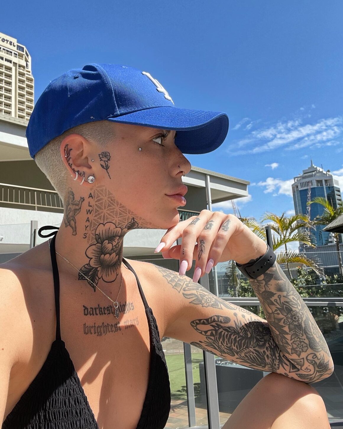 Macey, modelo de tatuaje