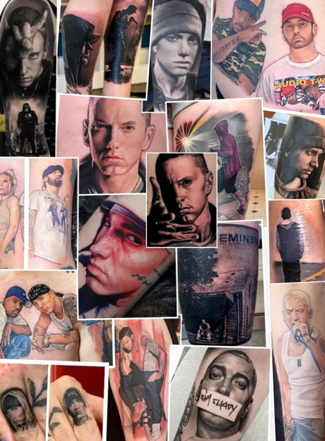 NIkki Crazy Eminem, Tattoo Model