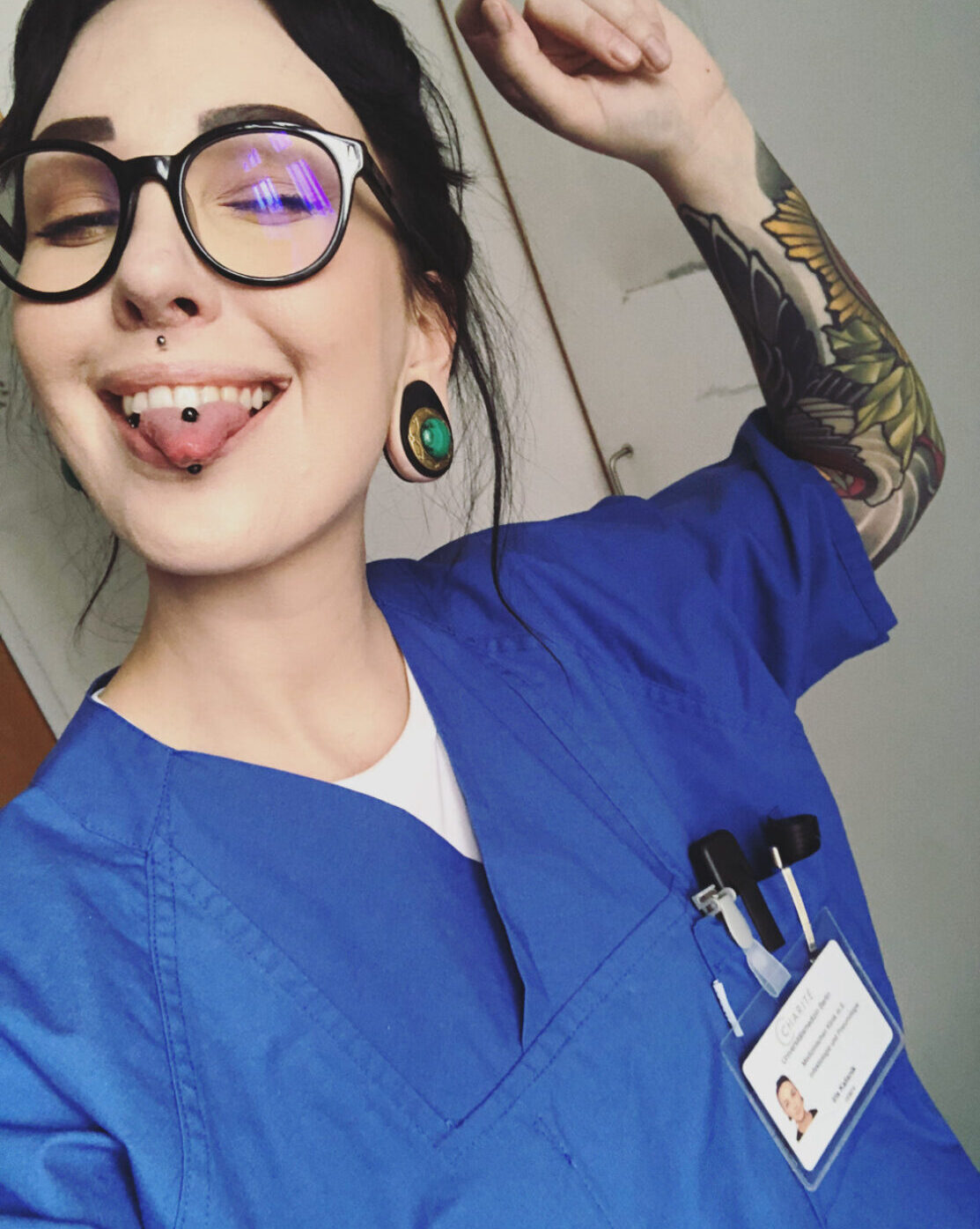 Iris, Tattoo model