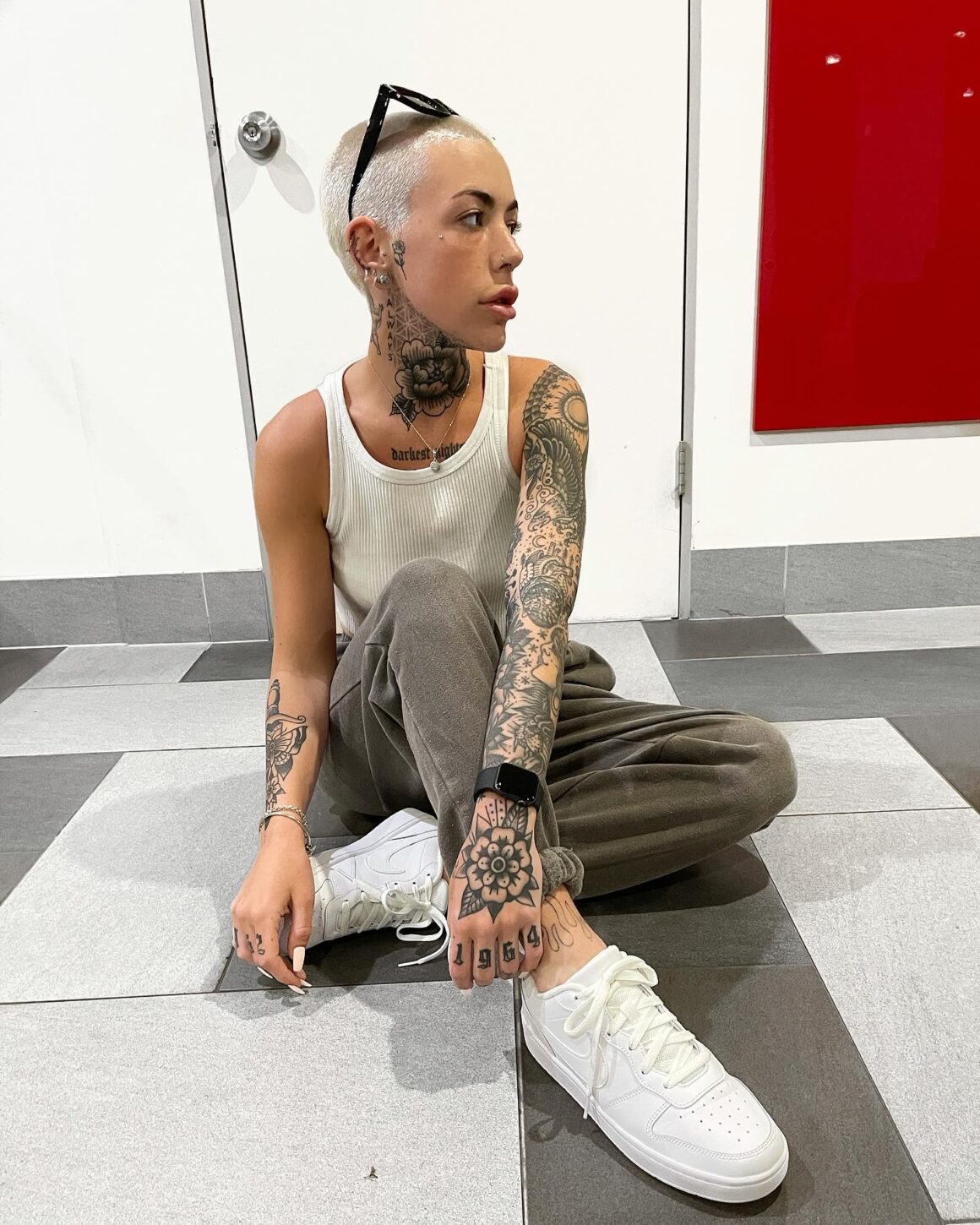 Macey, modelo de tatuaje