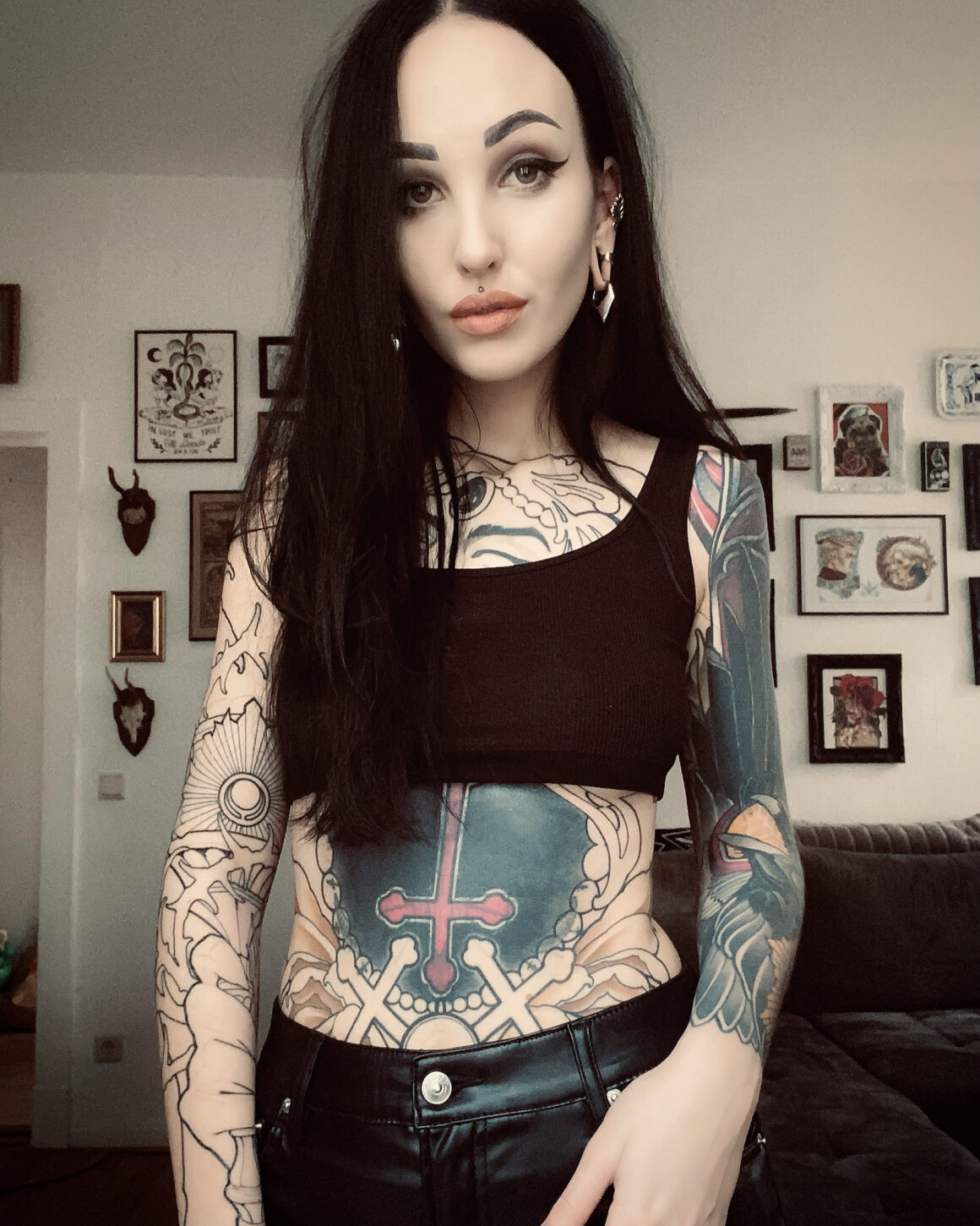 Iris, Tattoo model