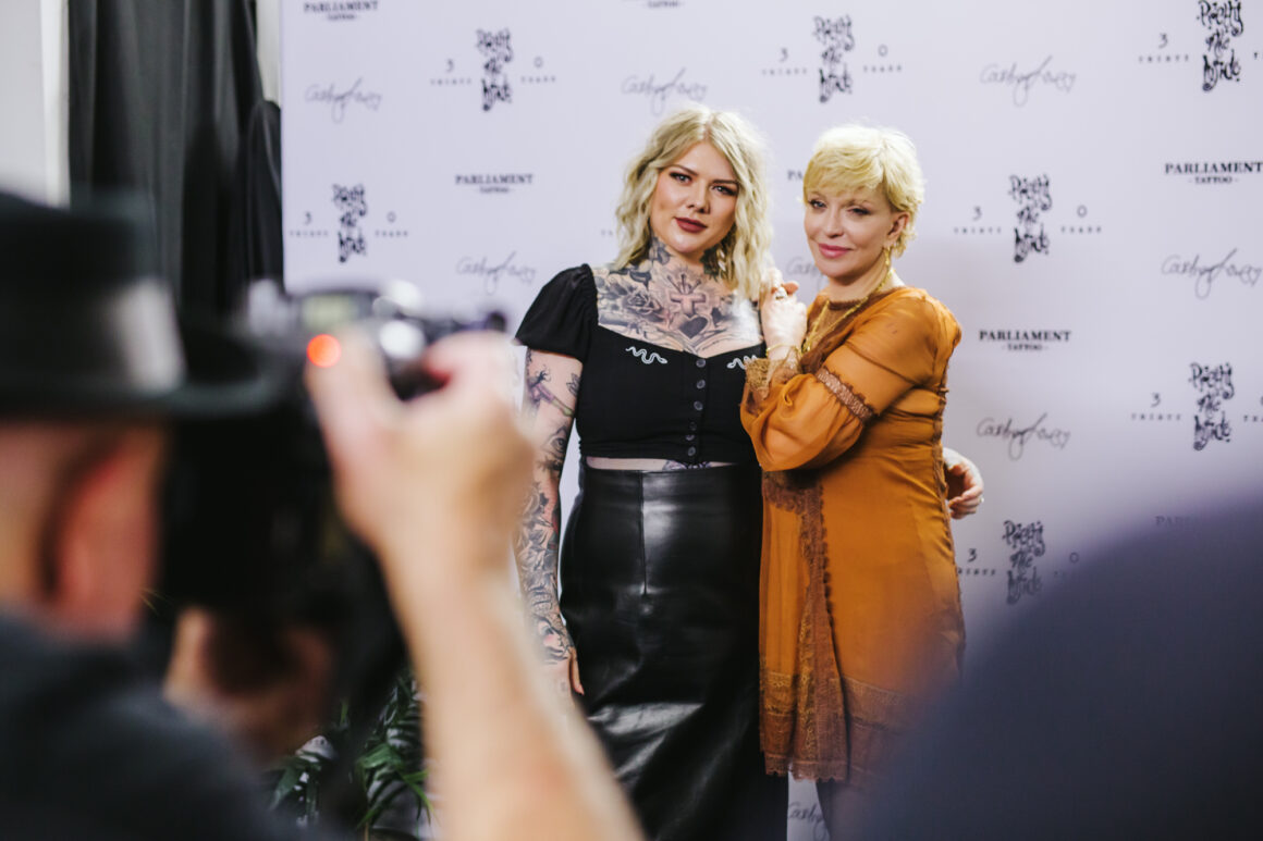 Courtney Love with Nico, photo by derekbremner.com