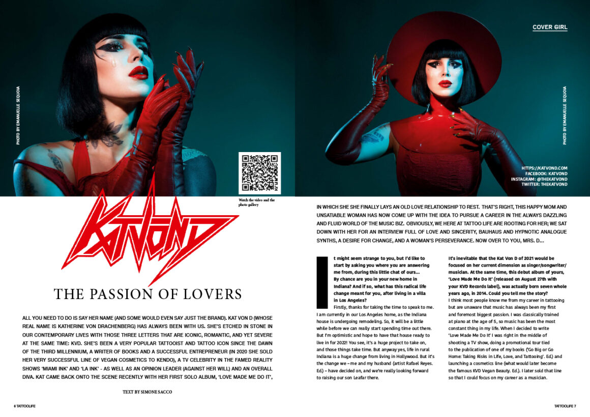 Cover Girl: Kat Von D