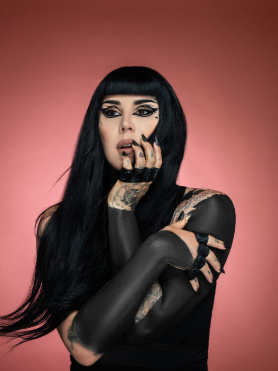 Kat Von D, photo by Emmanuelle Sequoia