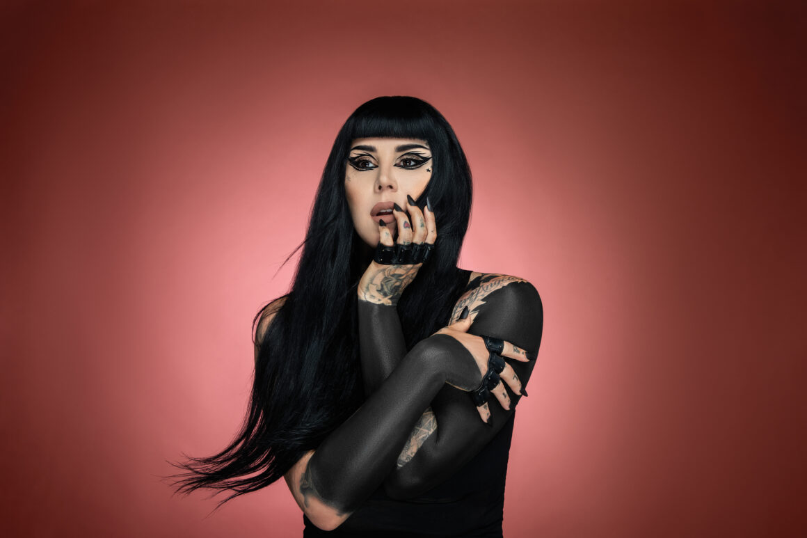 Kat Von D, photo by Emmanuelle Sequoia