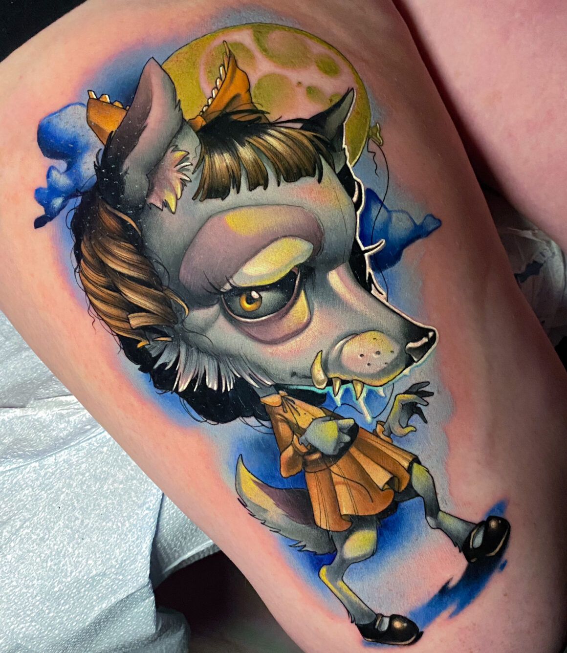 tattoo by Kelly Doty, Helheim Gallery
