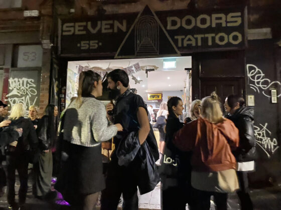 Exhibition Art on Lockdown at Seven Doors Tattoo