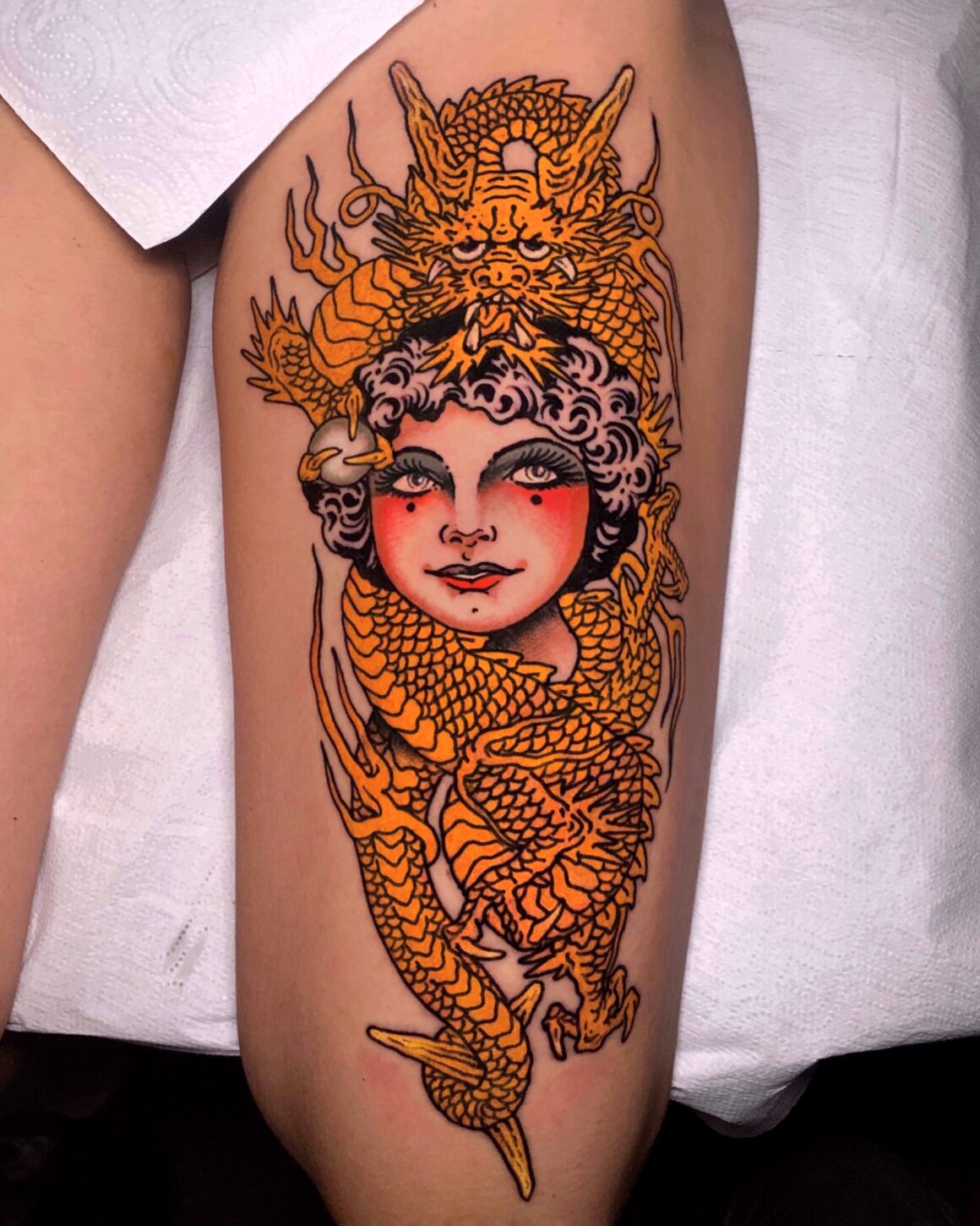 Tattoo by Pablo Lillo, @pablolillotattoo