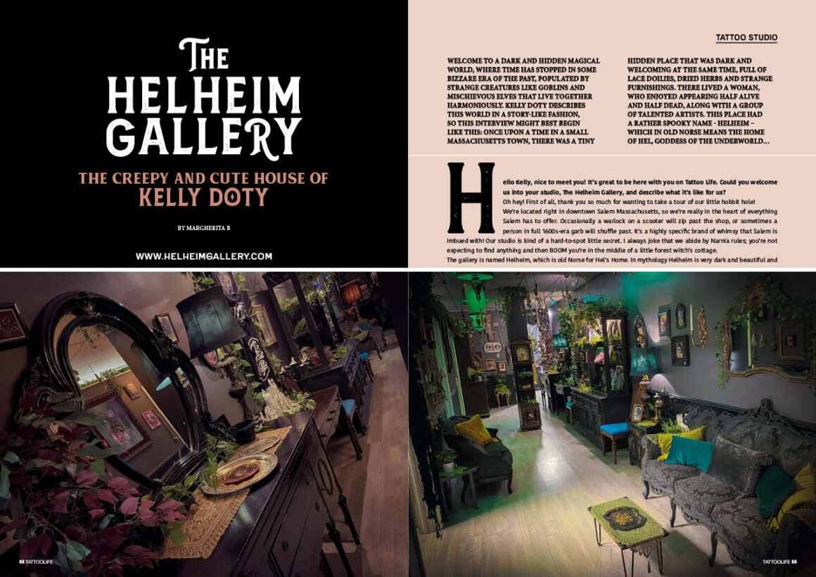 The Helheim Gallery: The creepy cute house of Kelly Doty