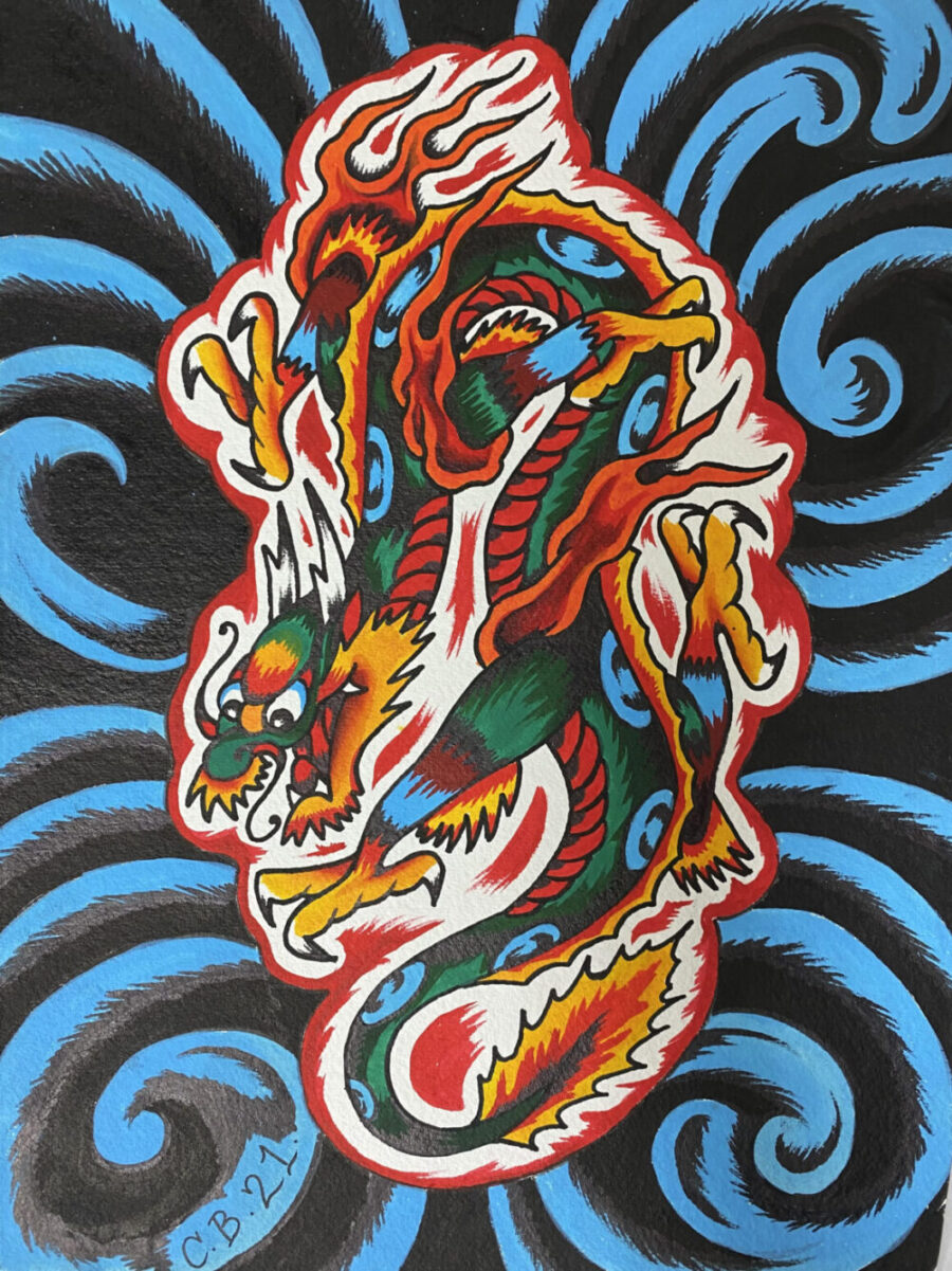 Artwork by Charlie Braddock, available for purchase. £150. @charliebraddock