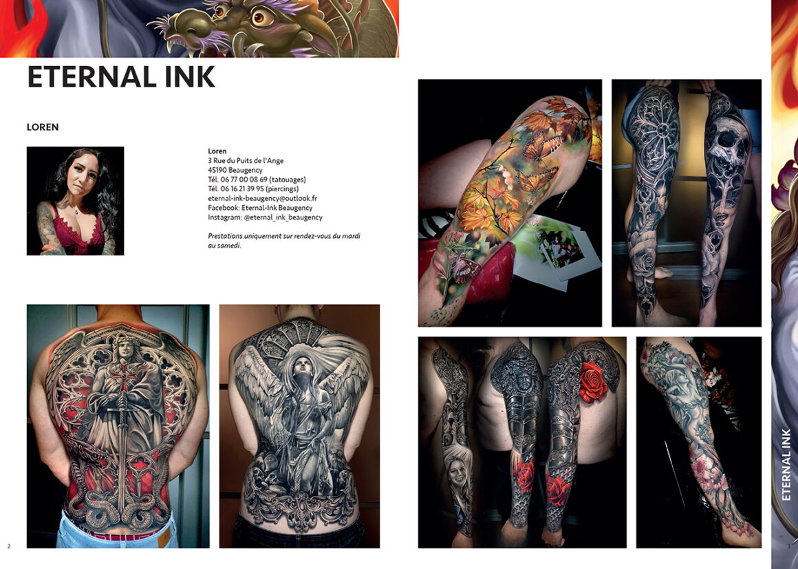 Eternal Ink, French Tattoo Artists Yearbook 2021-2022