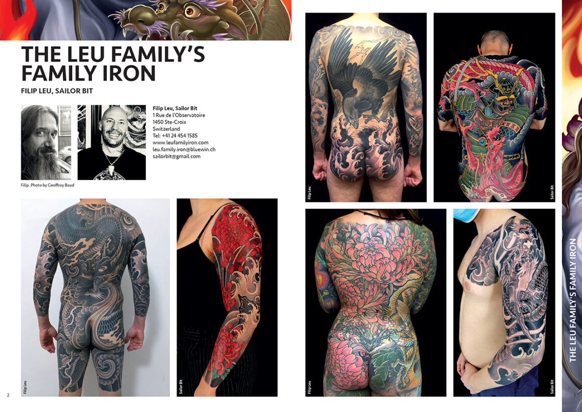 Leu Family, French Tattoo Artists Yearbook 2021-2022