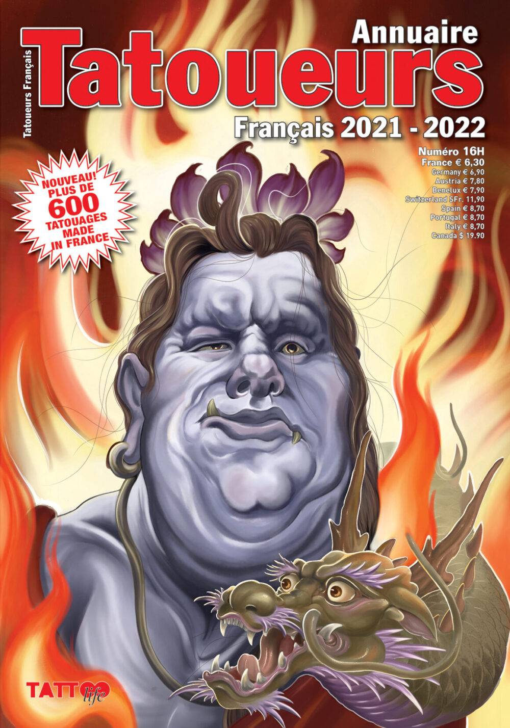 French Tattoo Artists Yearbook 2021-2022