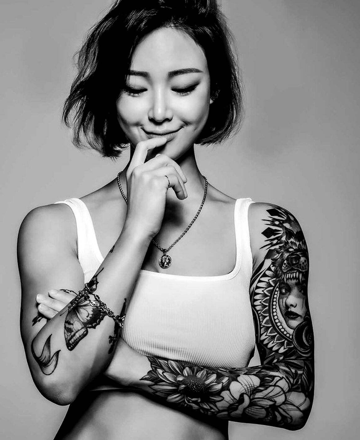 Soyeoun Kim, modelo de tatuajes