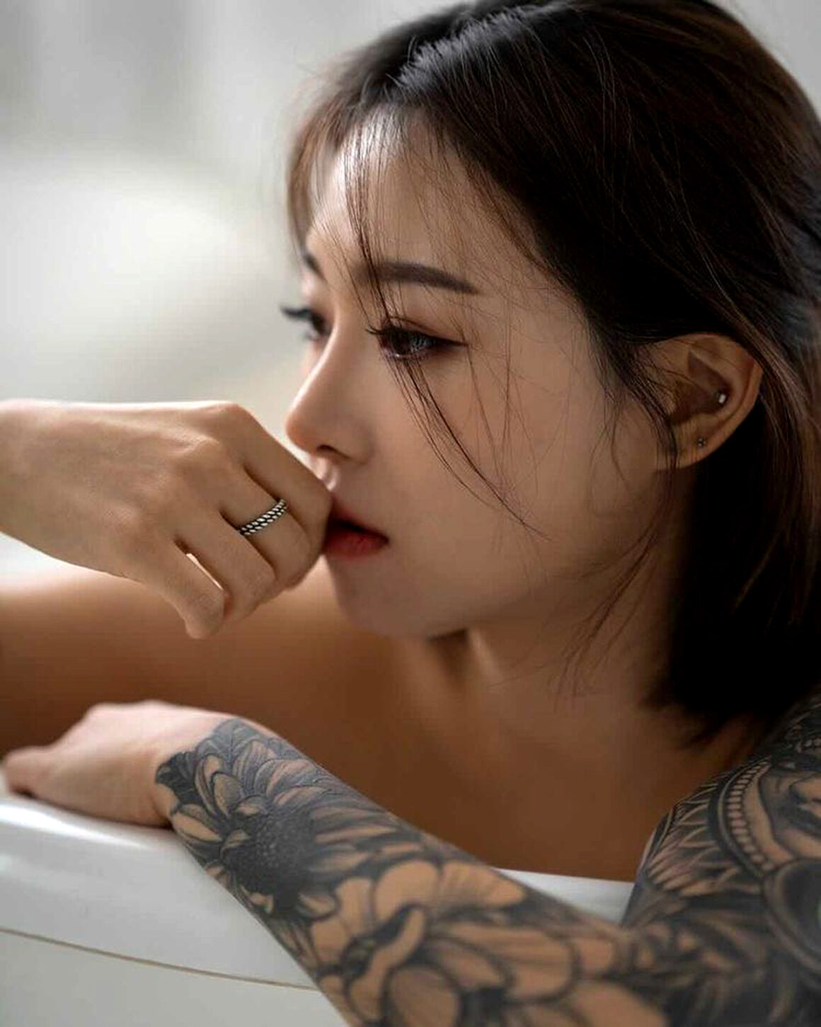 Soyeoun Kim, modelo de tatuajes