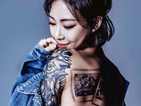 Soyeoun Kim, tattoo model