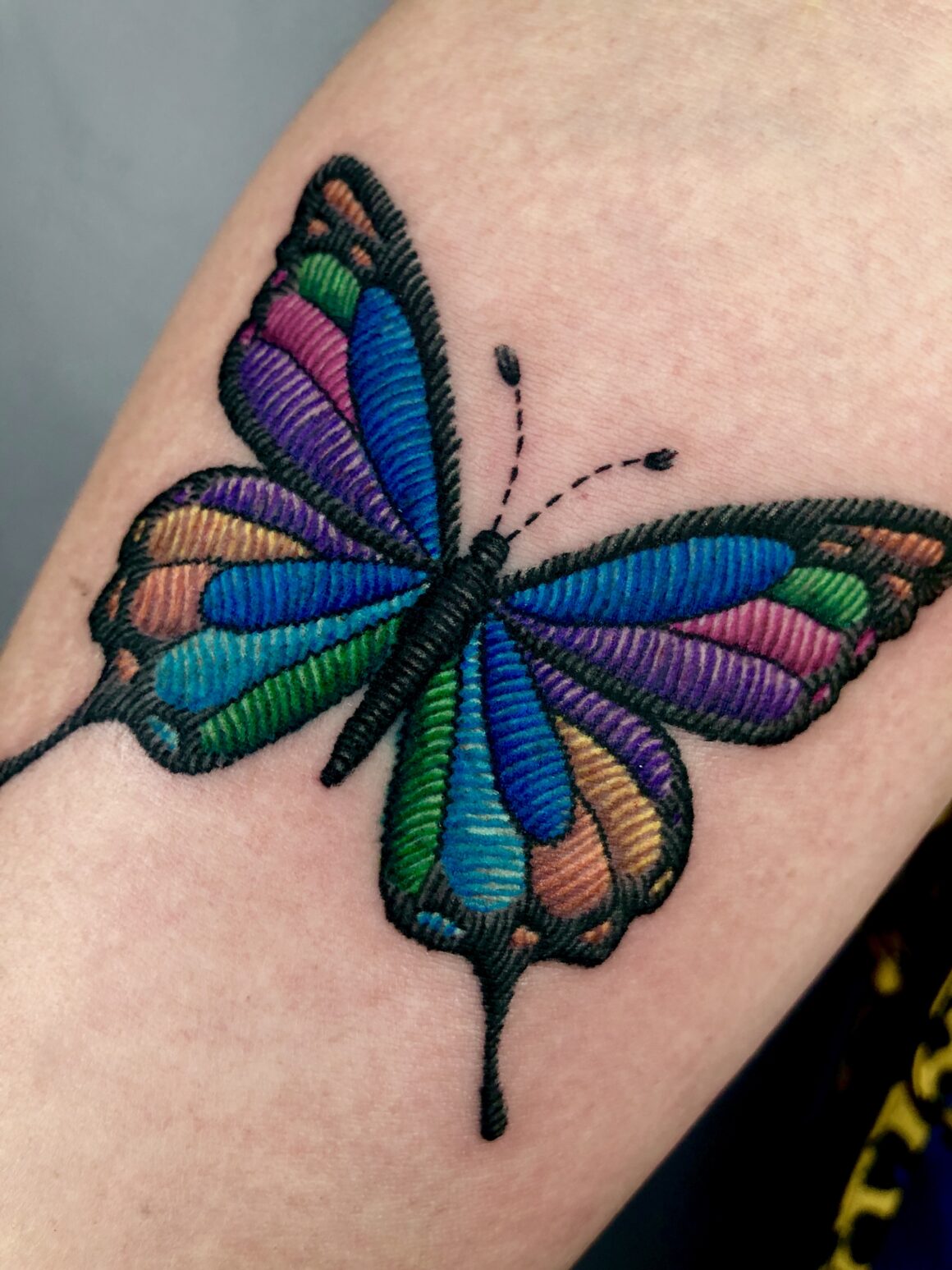 An Artist Creates Vibrant Embroidered Tattoos and Theyre a Real Feast for  the Eyes  Bright Side