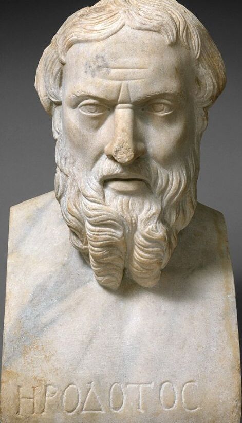 Bust of Herodotus, 5th century. b.C, Metropolitan Museum of Art