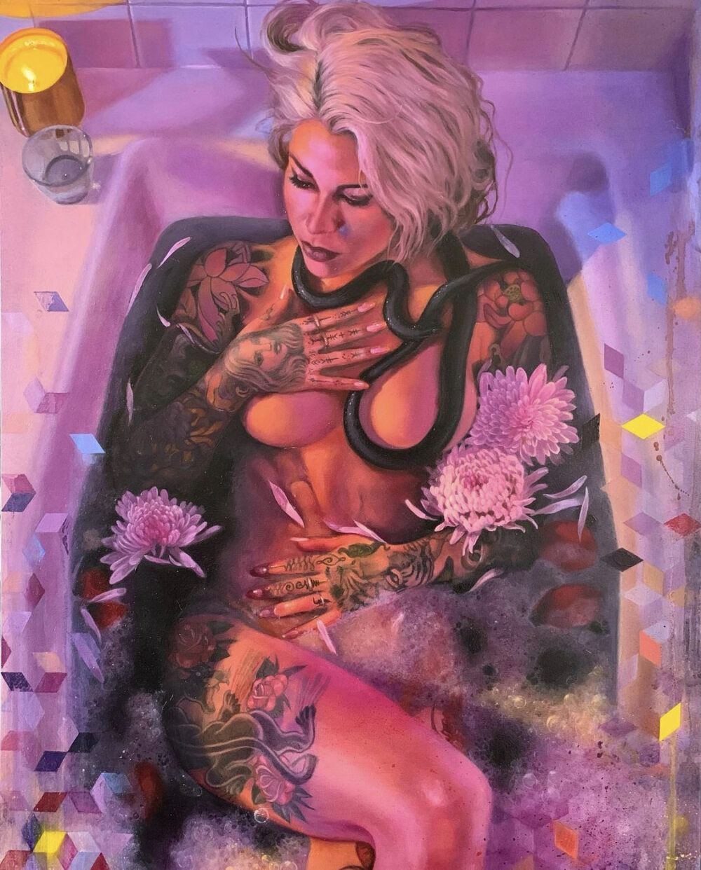 Christina Ramos, The Raven and The Wolves exhibition