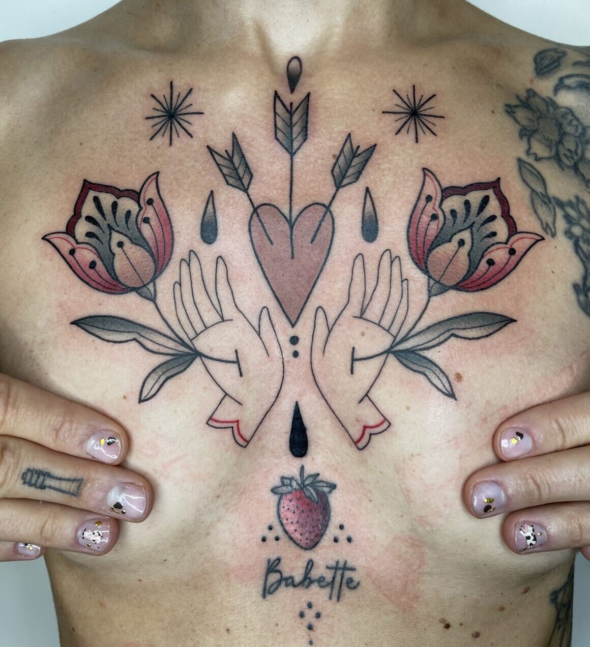 Tattoo by Lucille Ninivaggi, @lucille_roots