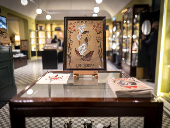 The exhibition Di Carta e Pelle, Milan