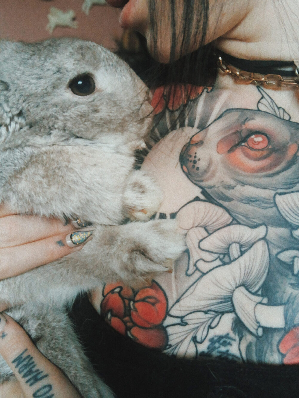 Beth, tattoo model