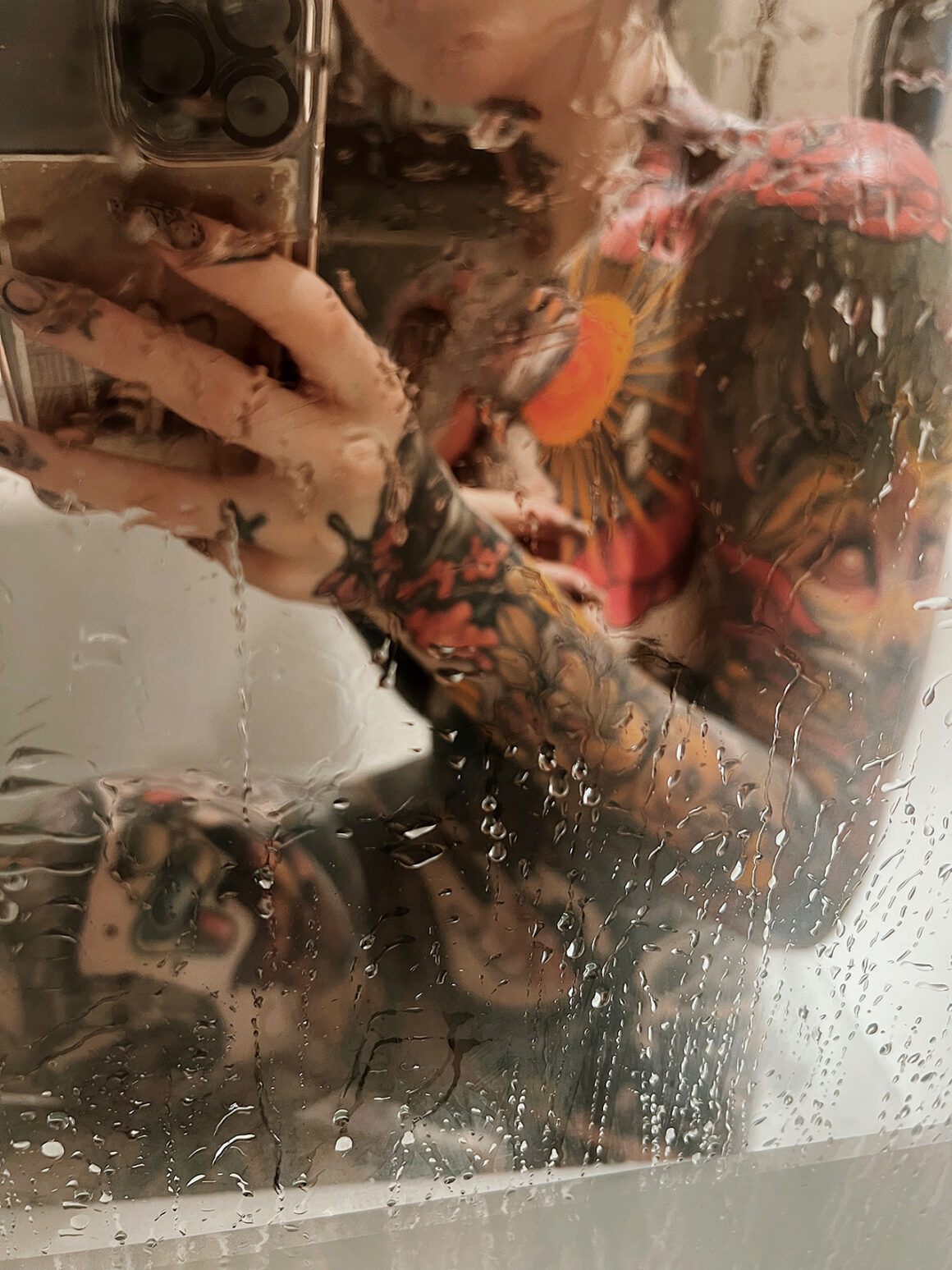Beth, tattoo model