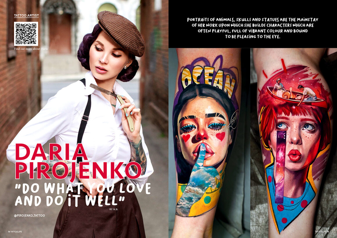 Daria Pirojenko. Do what you love and do it well
