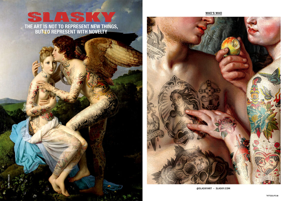 SLASKY: Art is not to portray new things, but to present things in a new way