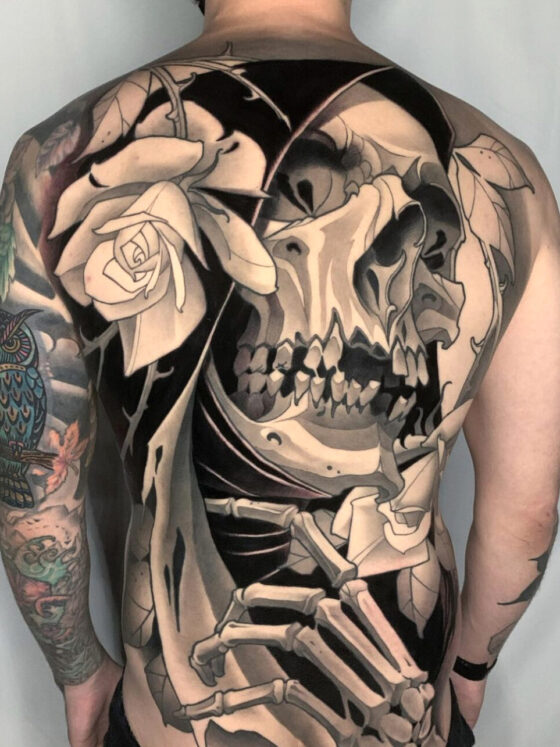 Tattoo by Chris Primm, @primm_