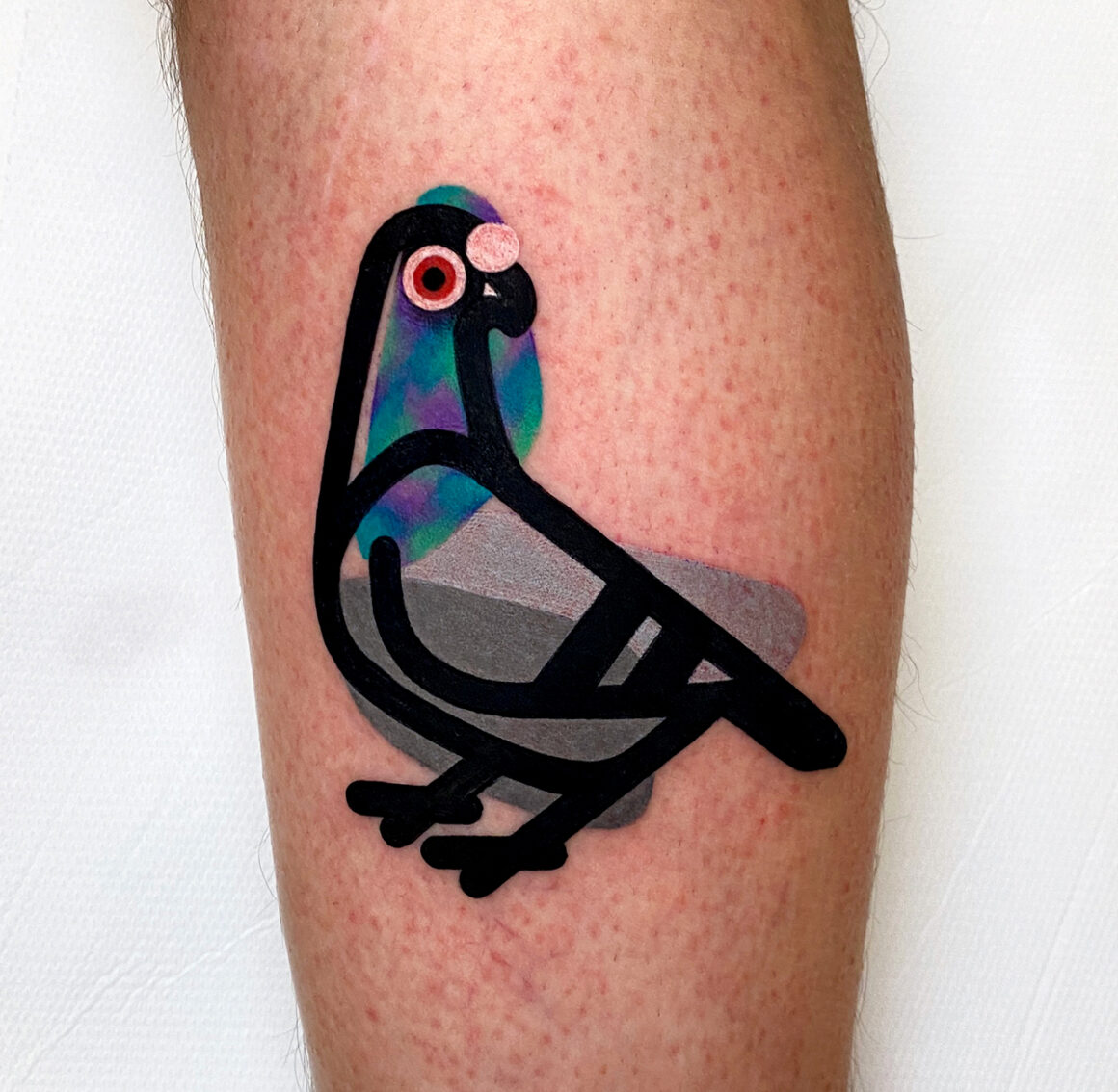 Tattoo by Mattia Calvi, @mambotattoer